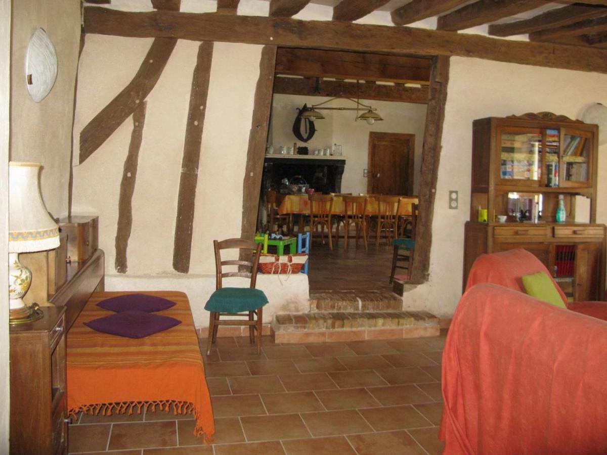Maison Spacieuse Et Independante Avec Jardin Et Terrasse, Ideale Pour Observer La Nature En Sarthe - Fr-1-410-215 Rouperroux-le-Coquet Bagian luar foto
